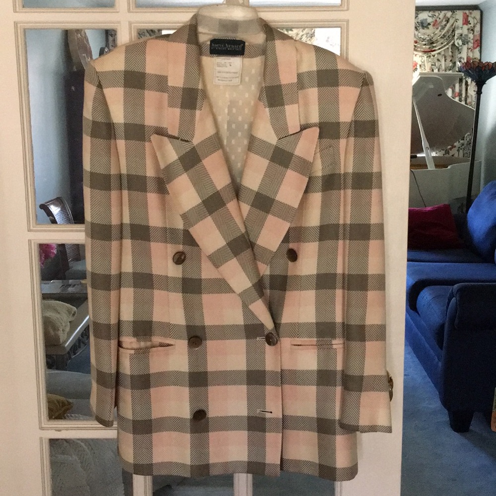 Ladies double breasted skirt suit